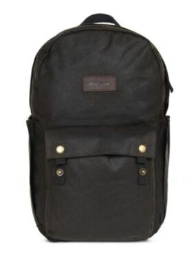 Barbour Explorer Wax Backpack with Front Pocket